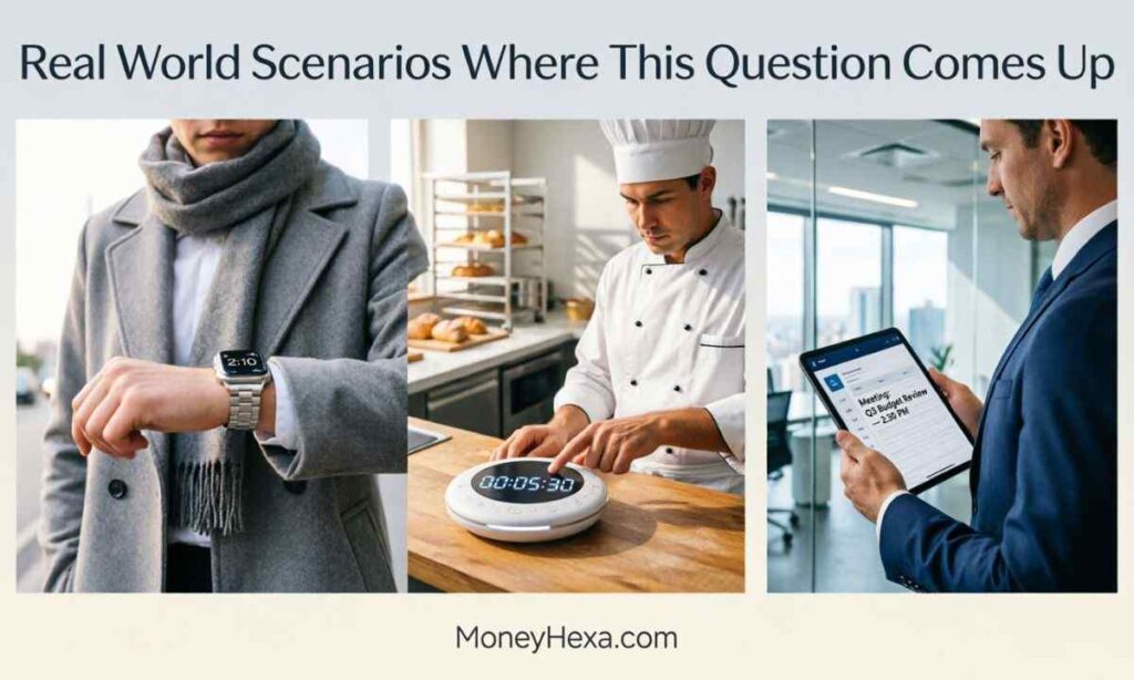 Real World Scenarios Where This Question Comes Up
