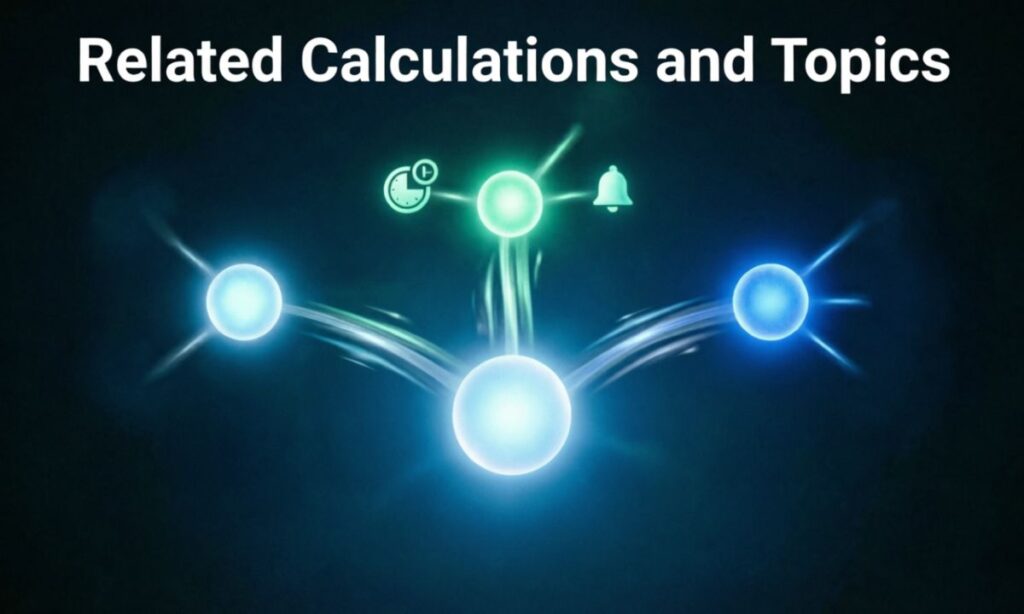 Related Calculations and Topics