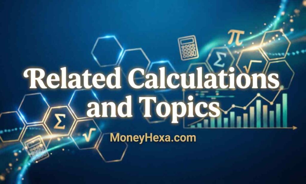 Related Calculations and Topics