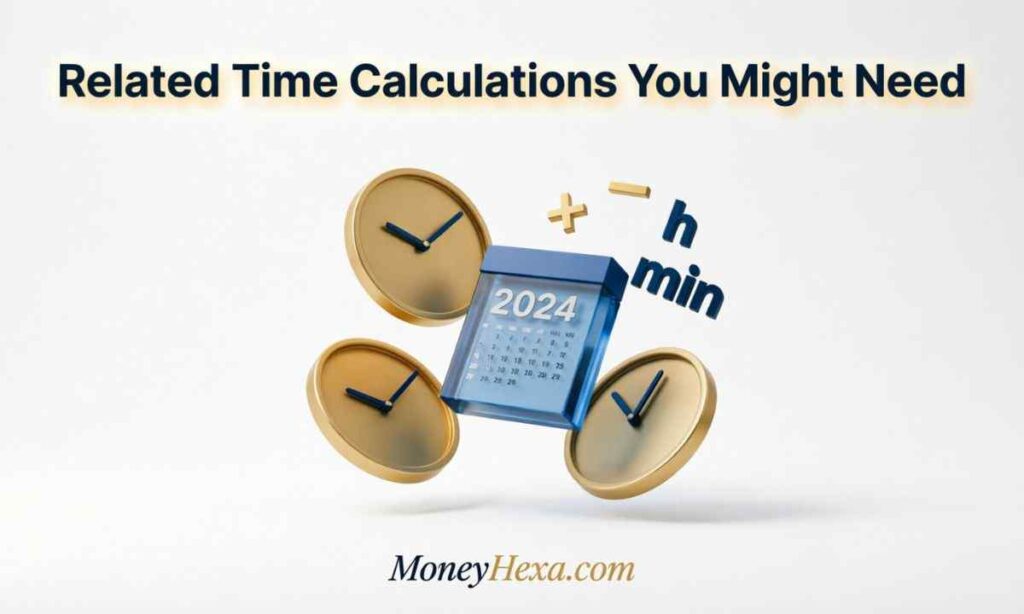 Related Time Calculations You Might Need