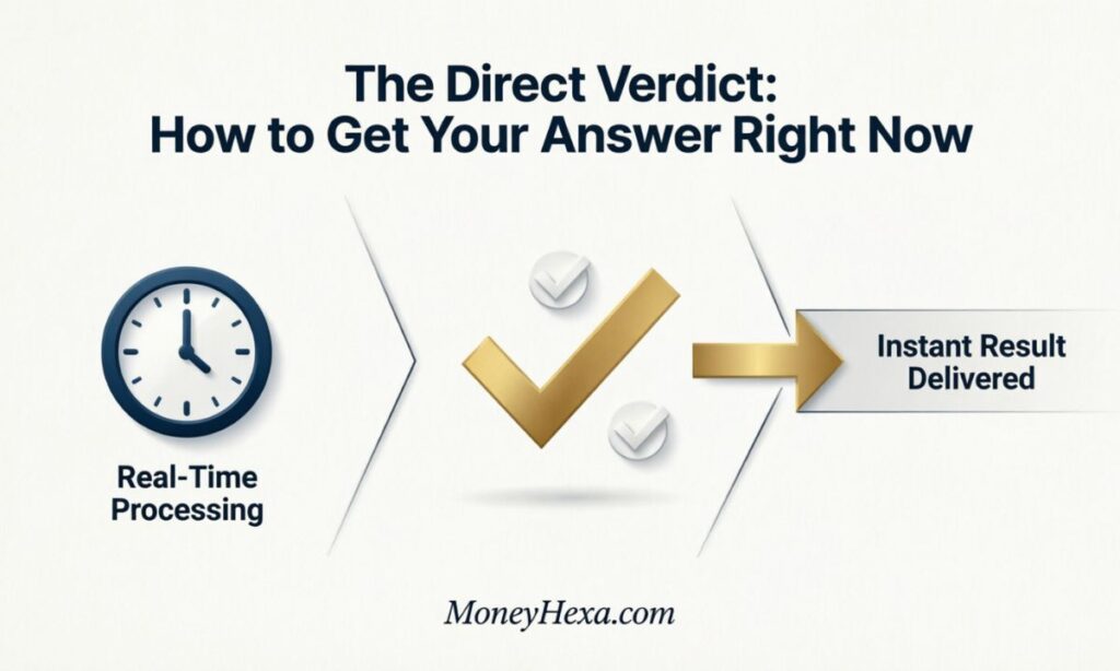 The Direct Verdict How to Get Your Answer Right Now