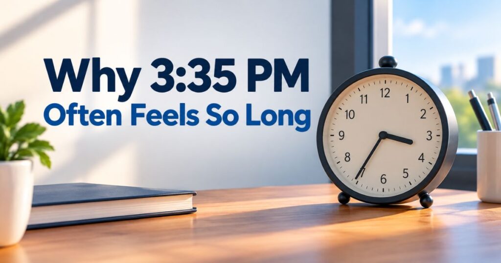 Why 335 PM Often Feels So Long