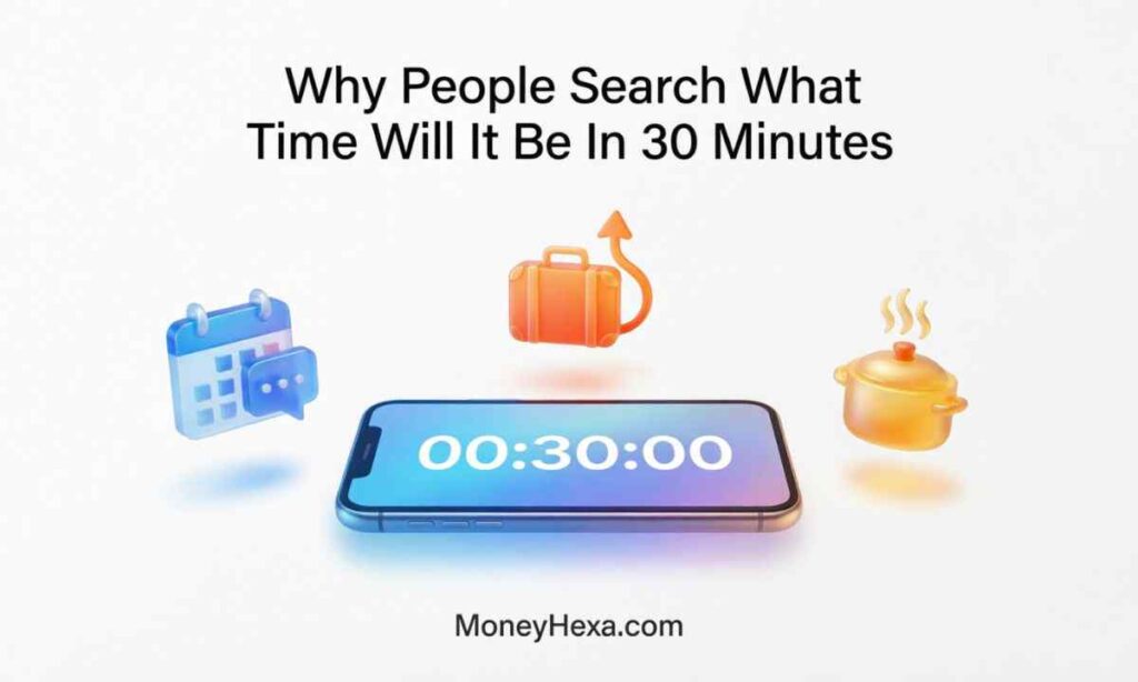 Why People Search What Time Will It Be In 30 Minutes