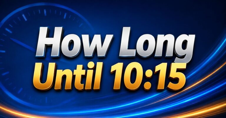 How Long Until 1015