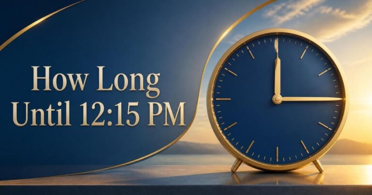 How Long Until 1215 PM