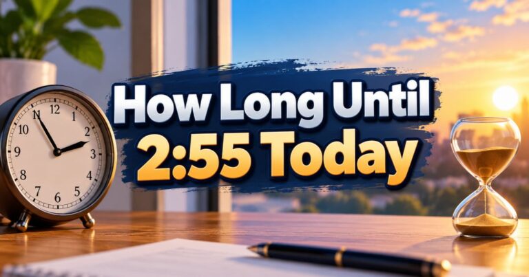 How Long Until 2_55 Today