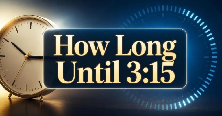 How Long Until 315