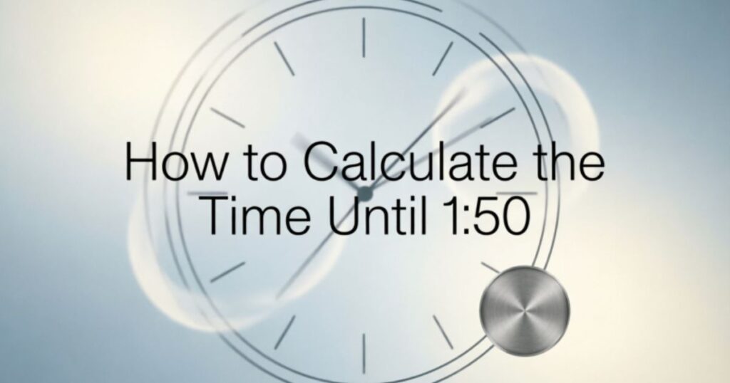 How to Calculate the Time Until 150