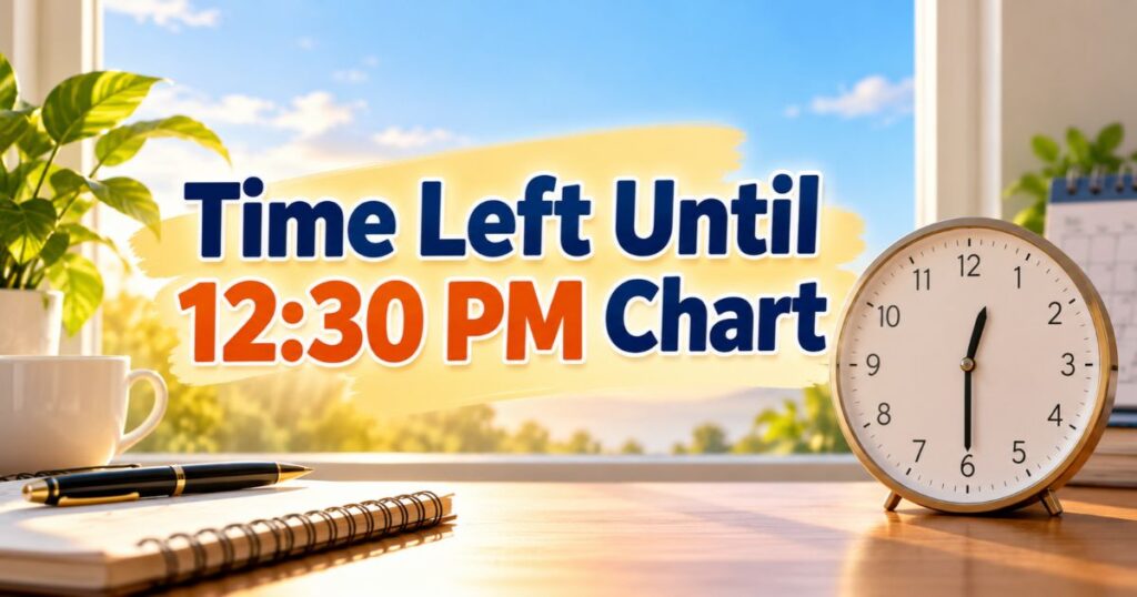 Time Left Until 12_30 PM Chart