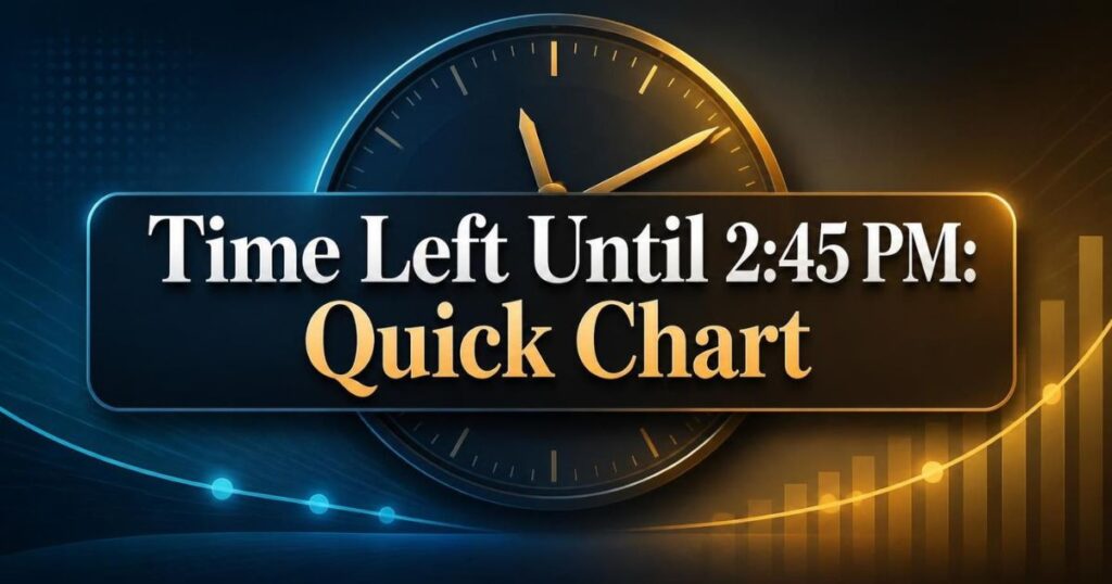 Time Left Until 245 PM Quick Chart