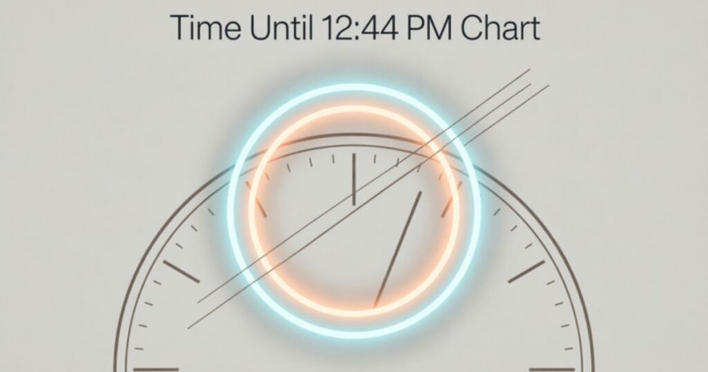 Time Until 1244 PM Chart