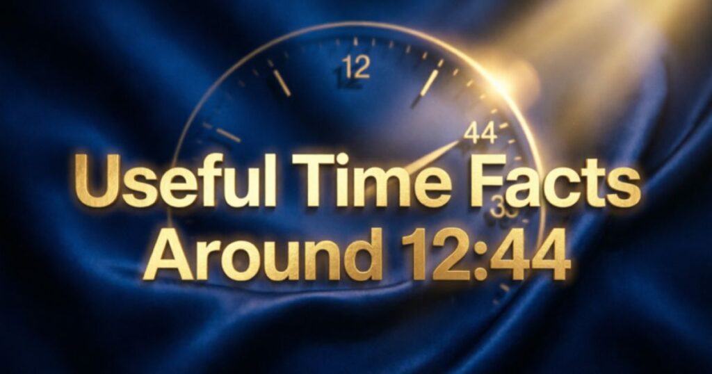 Useful Time Facts Around 1244