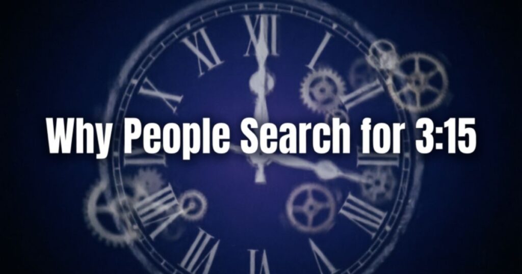 Why People Search for 315